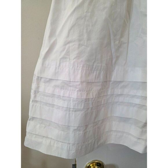 Madewell Poplin Flutter-Sleeve Pintuck Mini Dress M NWT $98 - Picture 6 of 10